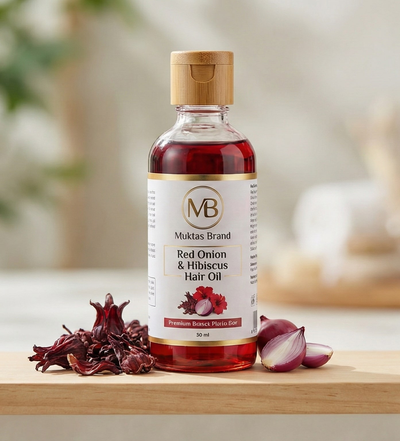 মুক্তাস স্পেশাল রেড হার্বাল অয়েল (Muktas Special Red Herbal Oil)